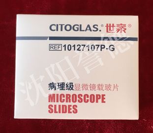China O microscópio quadrado da biologia desliza sem nenhuma bolha ou Flaw o × 25mm de 75mm fábrica
